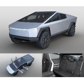 2019 Tesla Cybertruck 3D model